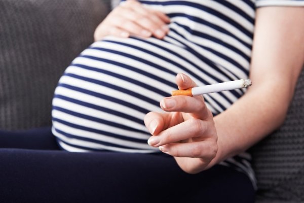 Беременная с диабетом курит